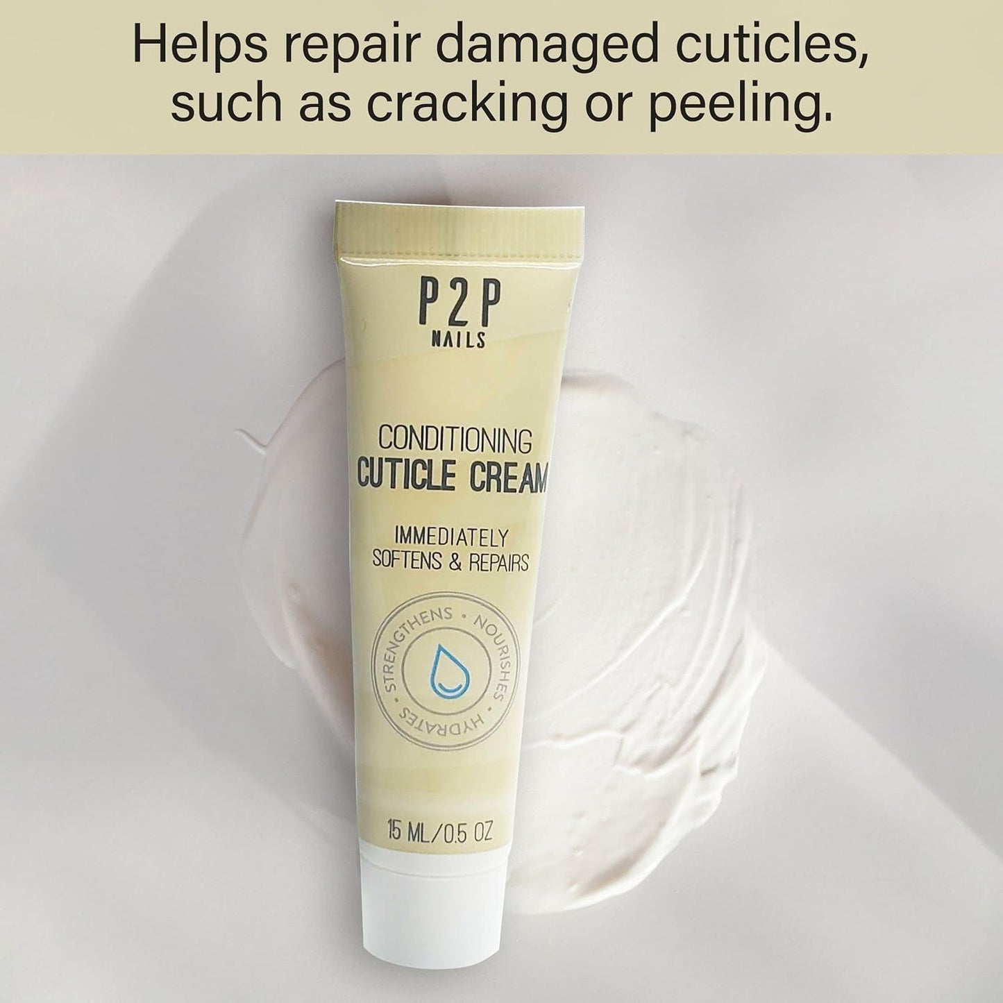 Conditioning Cuticle Cream - Nourishing, Quick-Drying Softener for Proper Nail Health