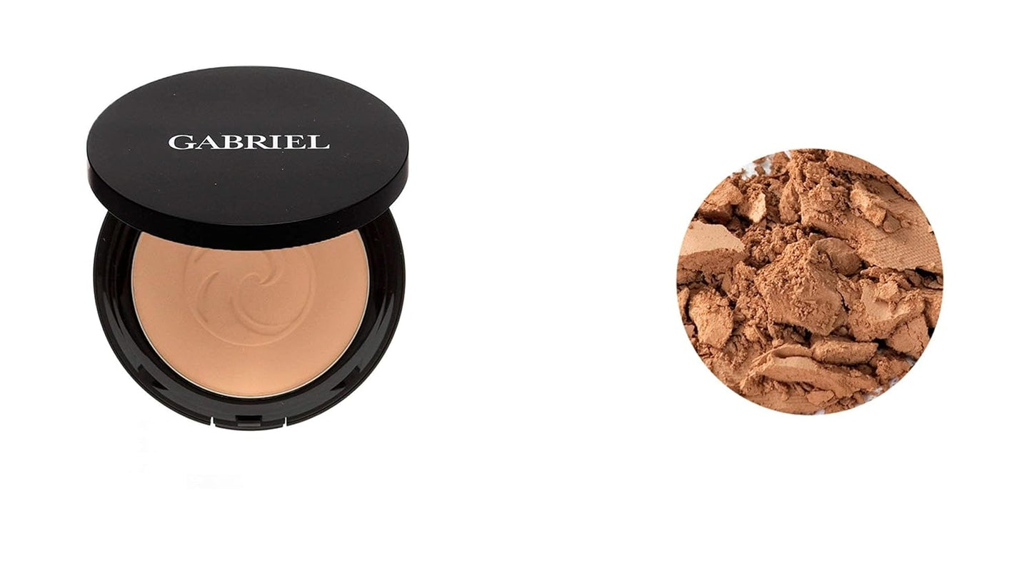 Paraben Free, Vegan, Gluten-free, Cruelty-free, Non GMO, Pressed mineral powder, (Tan Beige)