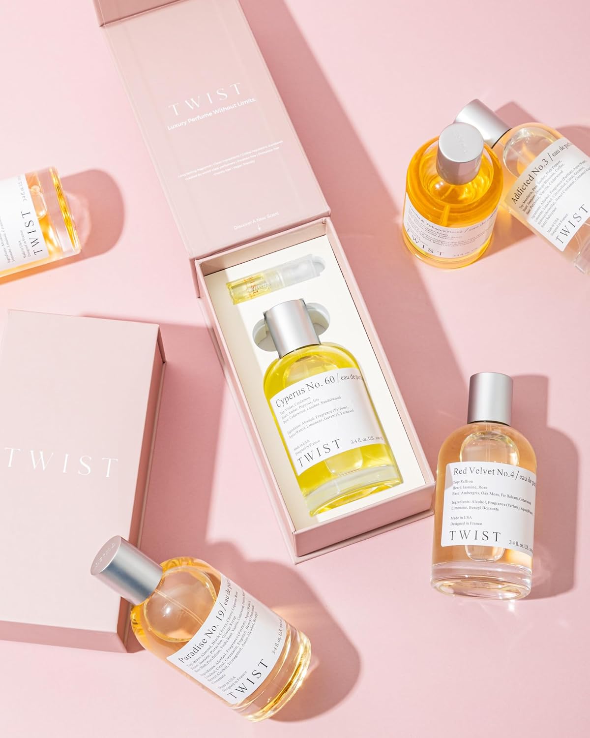 Twist - Lady No. 1 - Eau De Parfum Inspired by Miss Dio., Long-Lasting Perfume For Women, Paraben Free, Vegan, Clean Ingredients, Fragrance - Spray 100 ml | 3.4 fl. oz.