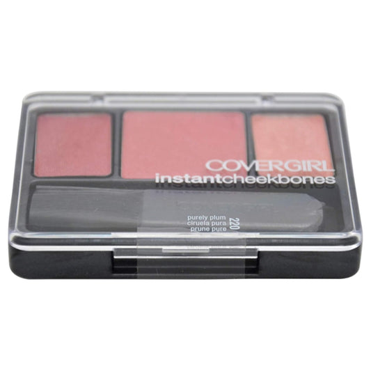 COVERGIRL Instant Cheekbones Contouring Blush Purely Plum 220, 0.29 Ounce Pan (packaging may vary)