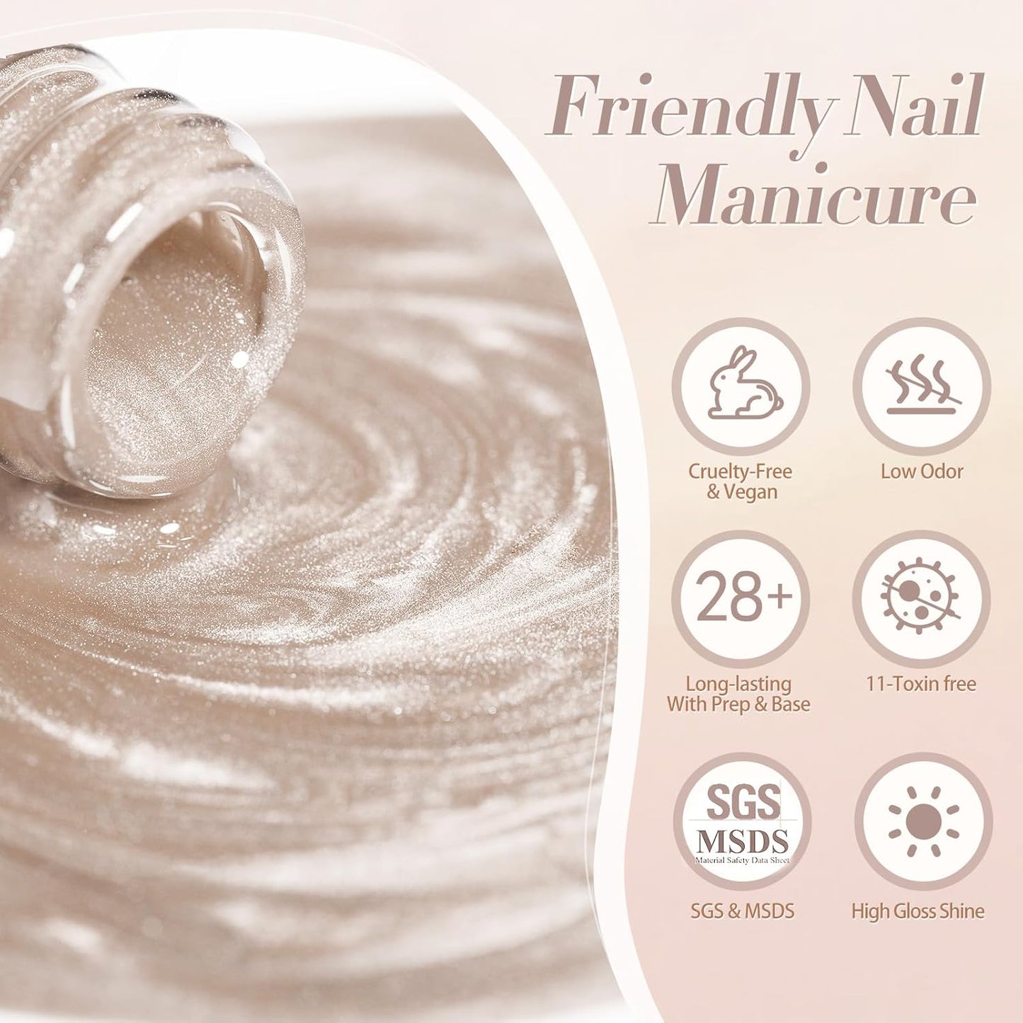 Born Pretty Cat Magnetic Eye Gel Nail Polish, Pink Moonlight Cat Magnetic Gel Nail Polish Delight Magnetic Nail Polish for Nail Art Manicure Salon DIY at Home 15ML