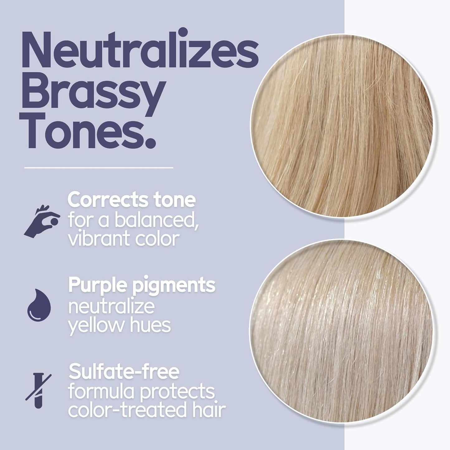 Arista Purple Shampoo Bar, Amla Fruit Powder, Purple Toner & Castor Oil, Moisturizing & Plastic Free Hair Soap, Sulfate Free Solid Shampoo Puck for Grey Hair