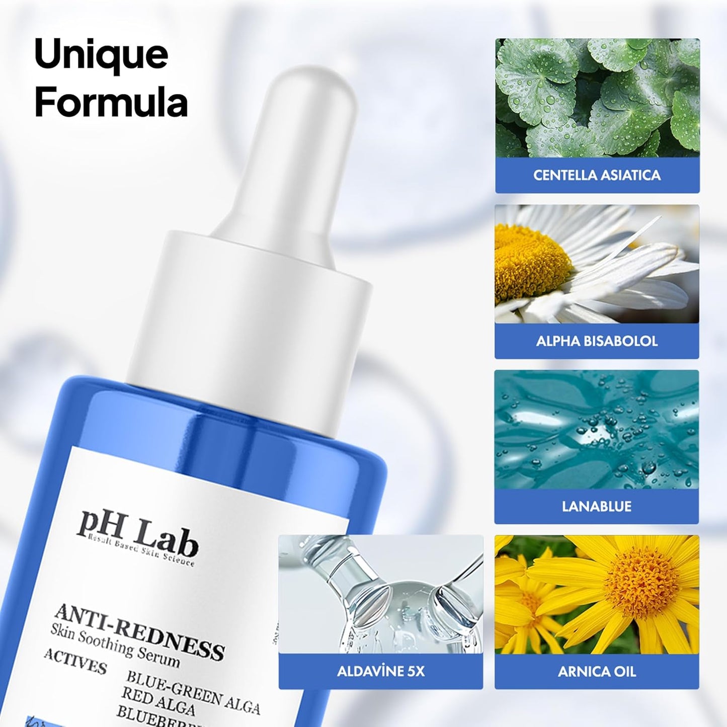 Anti Redness Serum, Reduces Capillary Cracks Appearance, Evens Skin Tone, Skin Soothing and Redness Reform Serum, 1.01 Fl Oz (Pack of 4)