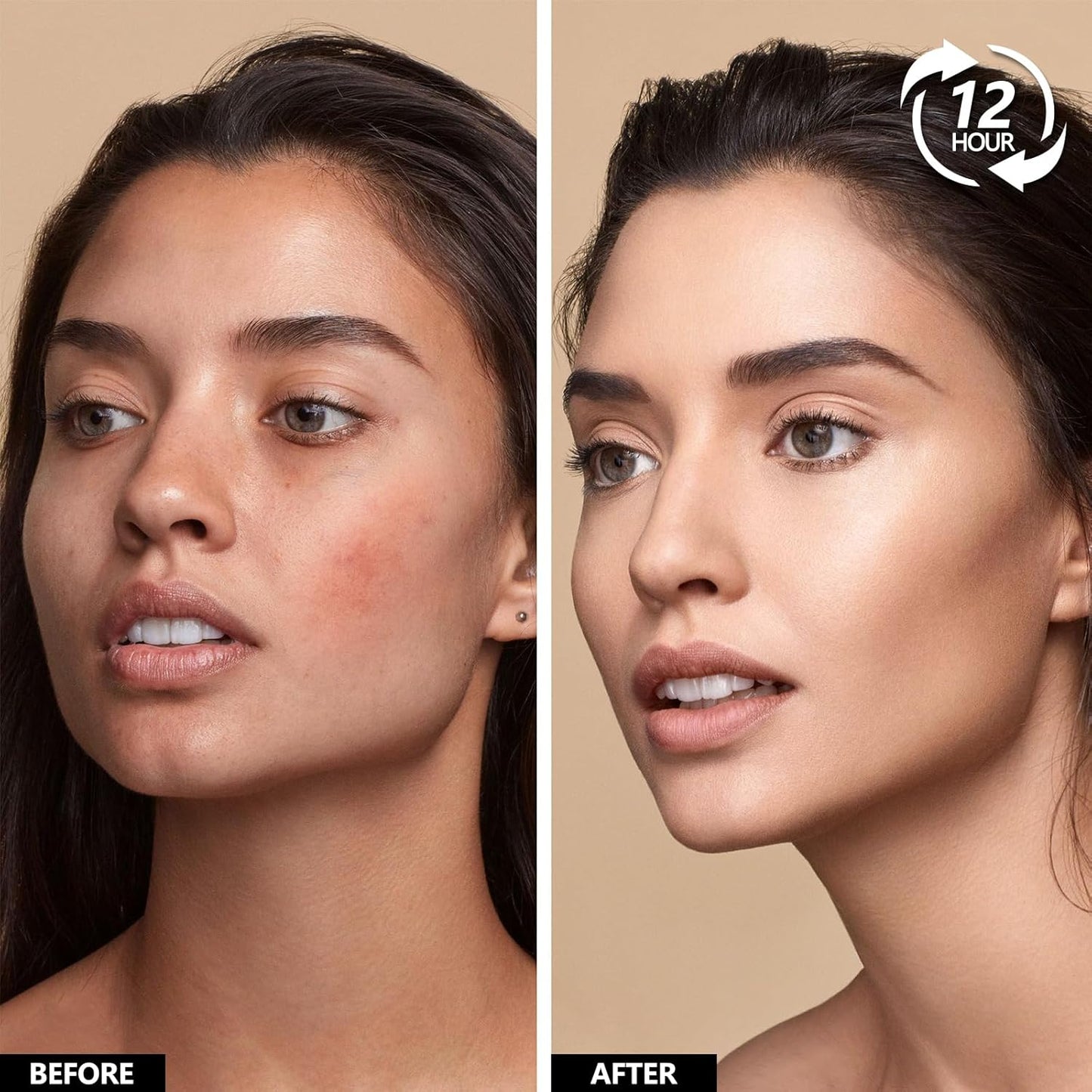 Mushroom Head Air Cushion CC Cream Strong Concealer 2PC,Face Makeup Cushion Foundation Long Lasting,Moisturizing BB Cream Makeup Base Primer Even Skin Tone for All Skin Types (2PC 03, 200g)