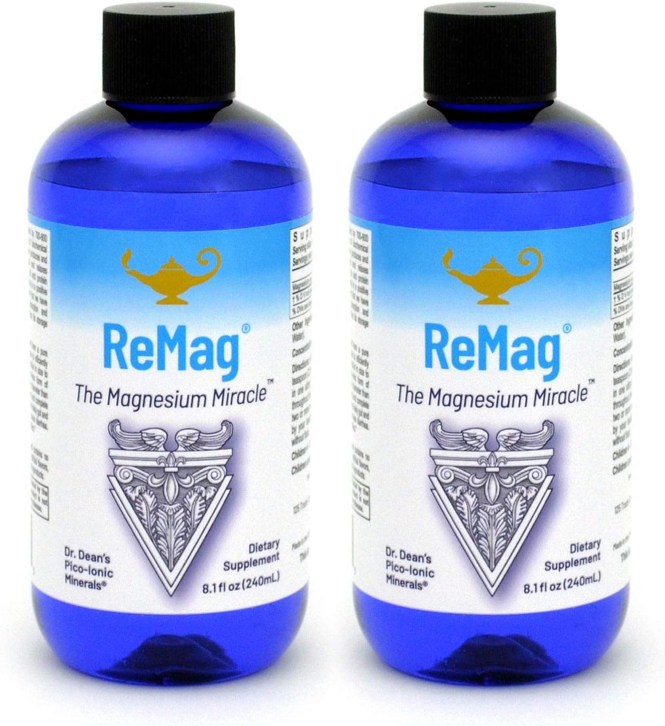 RnA ReSet ReMag – High Absorption Magnesium Chloride Liquid, 8.1 Fl Oz (2-Pack)