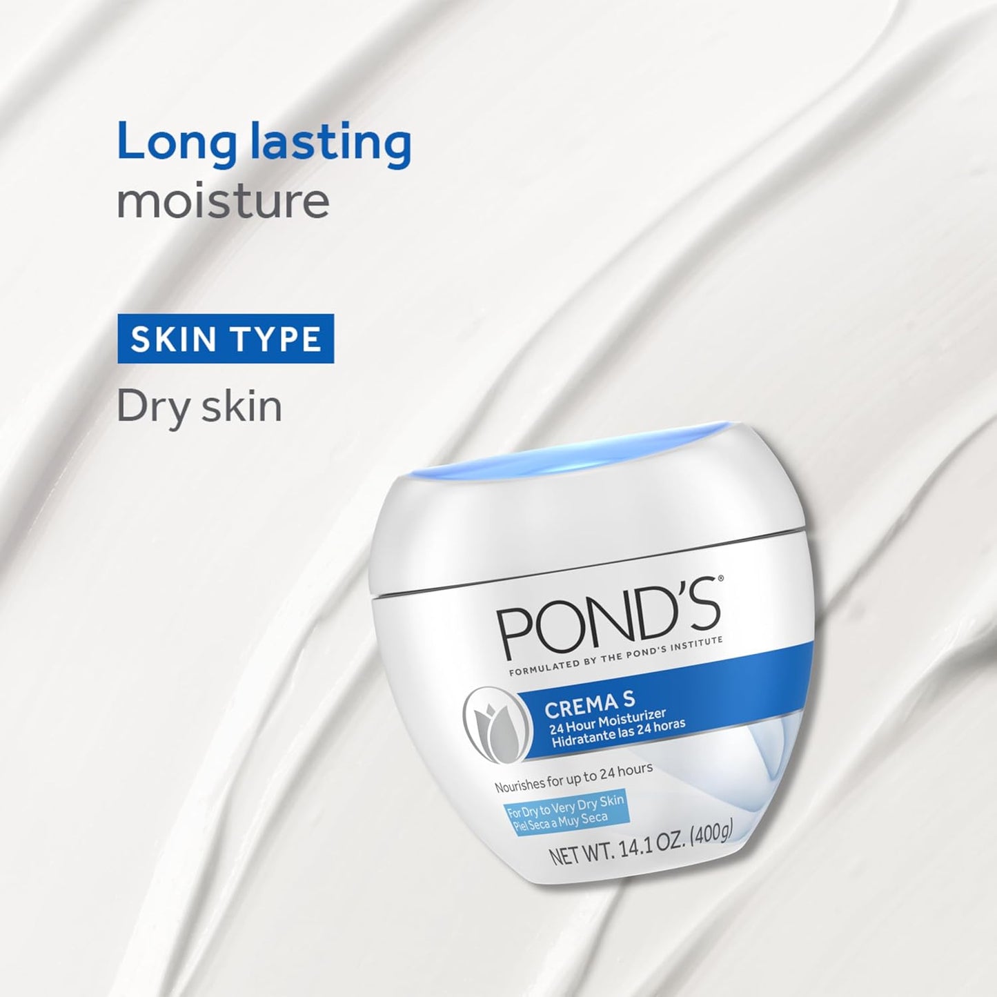 POND'S Nourishing Moisturizing Cream, Crema S 1.75 oz (Pack of 3)