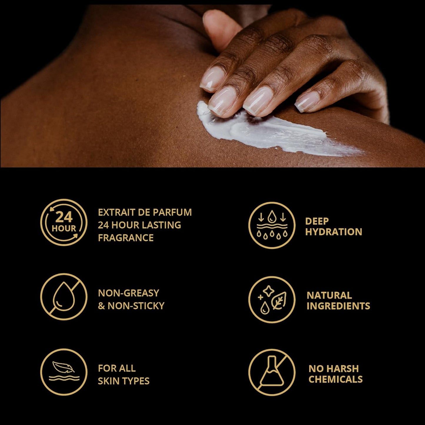 LUXURY LIFE BUTTER - Irresistibly Scented Body Butter with Hyaluronic Acid for Ultimate Moisture. Hydrates for a Non-Greasy Glamorous Glow (Presidential, Fresh Attraction, Midnight Seduction 5 oz)