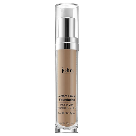 Jolie Perfect Finish Liquid Foundation Makeup SPF 15 Oil Free (MW2)