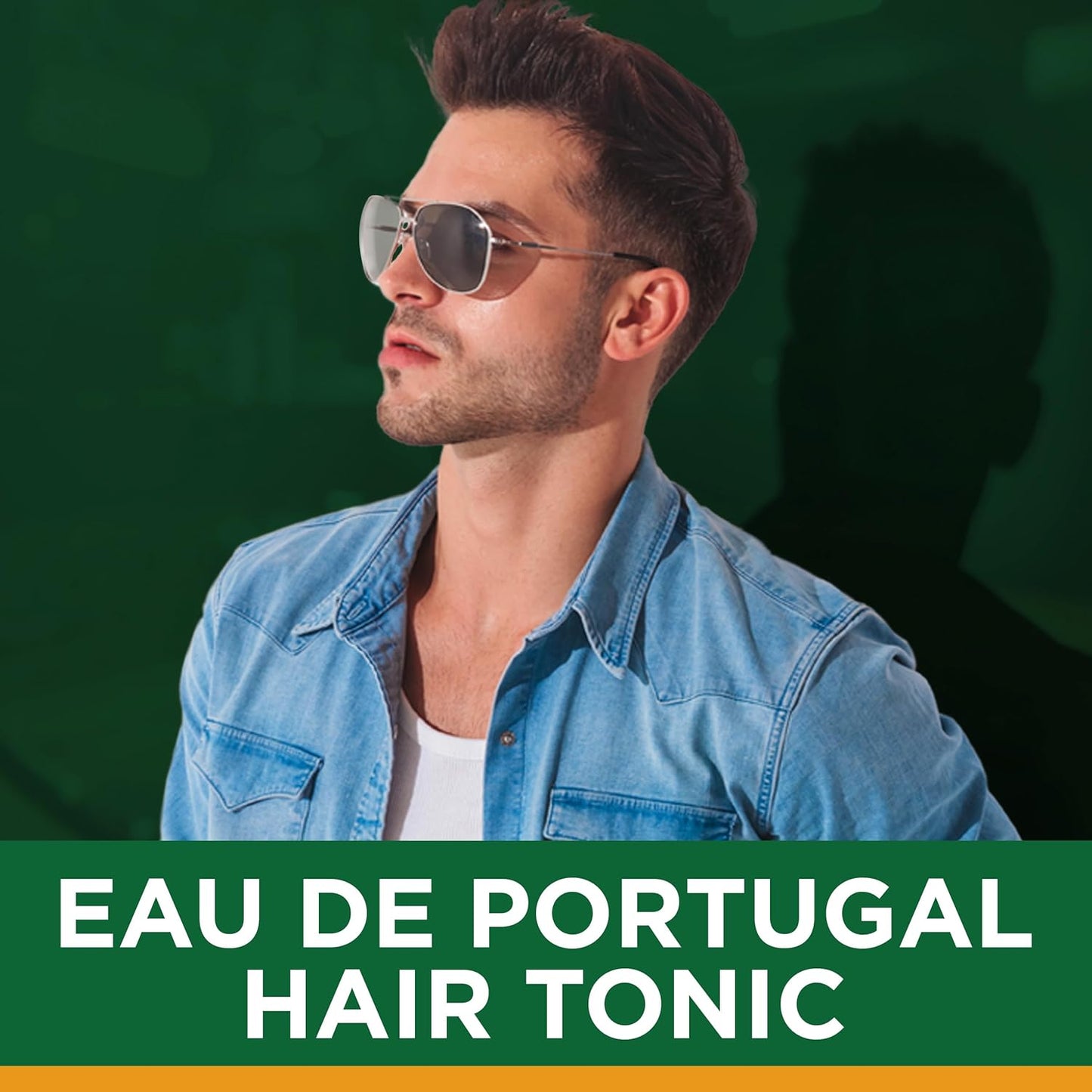 Clubman Pinaud Eau de Portugal Compound Hair Tonic, Formulated for Light Hair, Removes Loose Dandruff, 12.5 fl oz, 1-pack