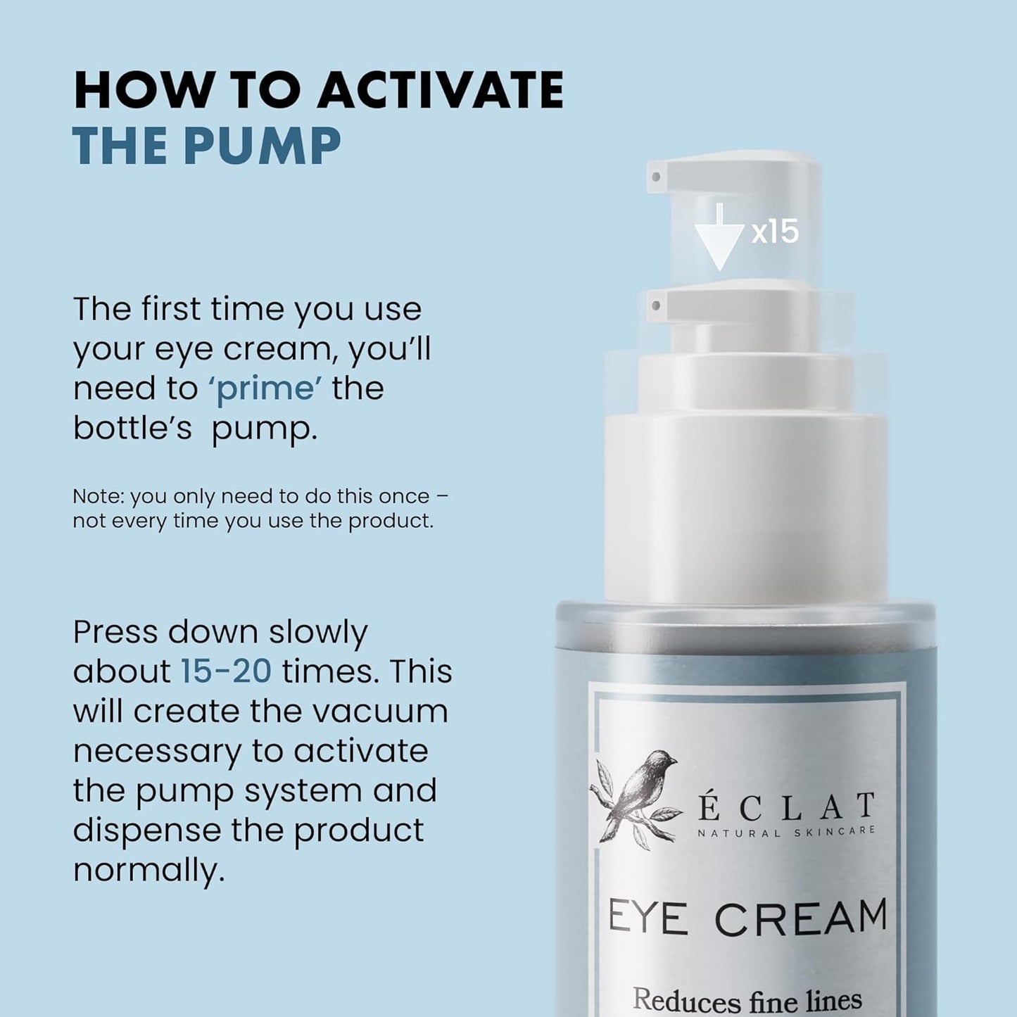 Eclat Skincare Under Eye Cream for Dark Circles and Puffiness - Eye Repair Cream Dark Circles Under Eye Treatment - Eye Cream Anti Aging Under Eye Serum Moisturizer Puffy Eyes Treatment Dark Circle