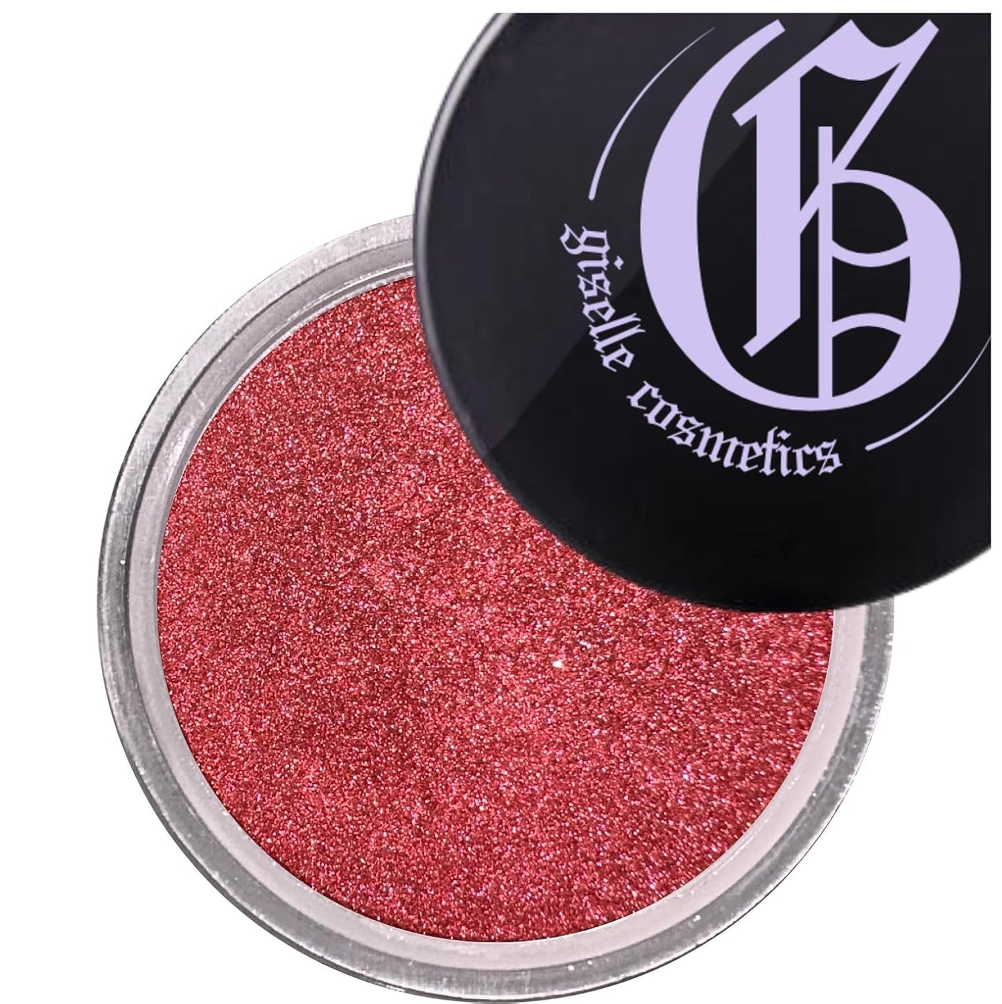 Crushed Ruby Mineral Powder Eyeshadow Palette - Organic Shimmer Eye Shadow, Glitter Eye Shadow Palette Makeup, Cream Eyeshadow Singles, Loose Highlighter Powder