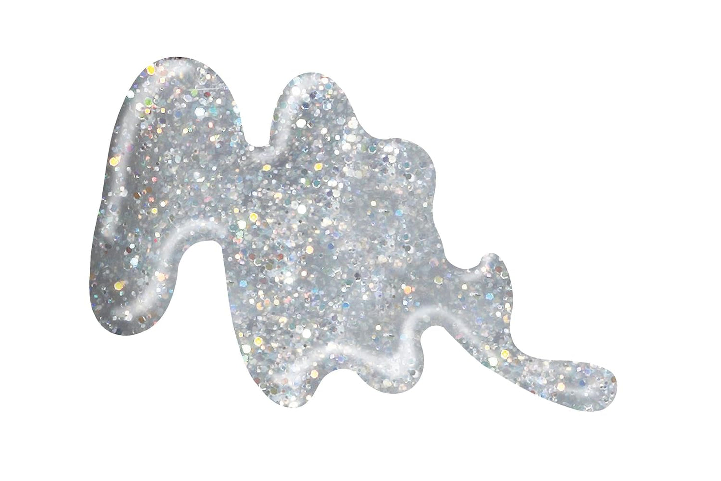 wet n wild Wild Shine Nail Polish, Kaleidoscope, Glitter Top Coat, Nail Color (Pack of 2)