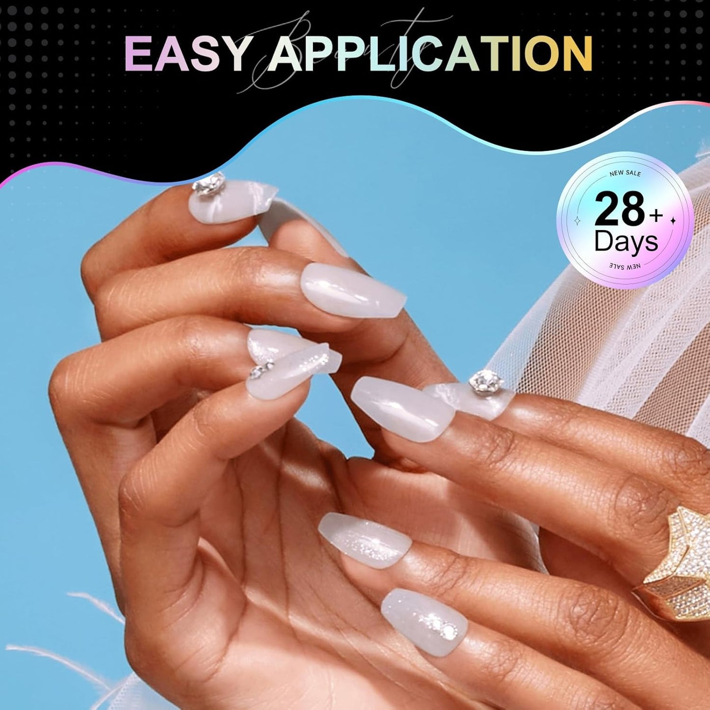 Coffin Nail Tips Medium Coffin Soft Gel Nail Tips 240Pcs Acrylic Full Cover Pre-Shape Nails Tips Half Matte Clear Press on Nails for Nail Extension Manicure Home DIY Salon 12 Sizes Gelly False Nails