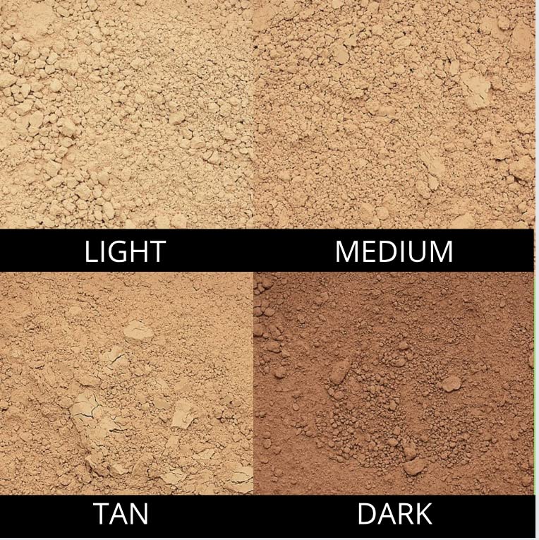 Serious Skincare BELLA ROSE PRO-MINERALS Loose Mineral Powder Makeup Foundation SPF 15 + Goat Hair Application Brush - Sheer to Full Coverage - Luminous Matte Finish - Men and Women - .50 oz   (Light)