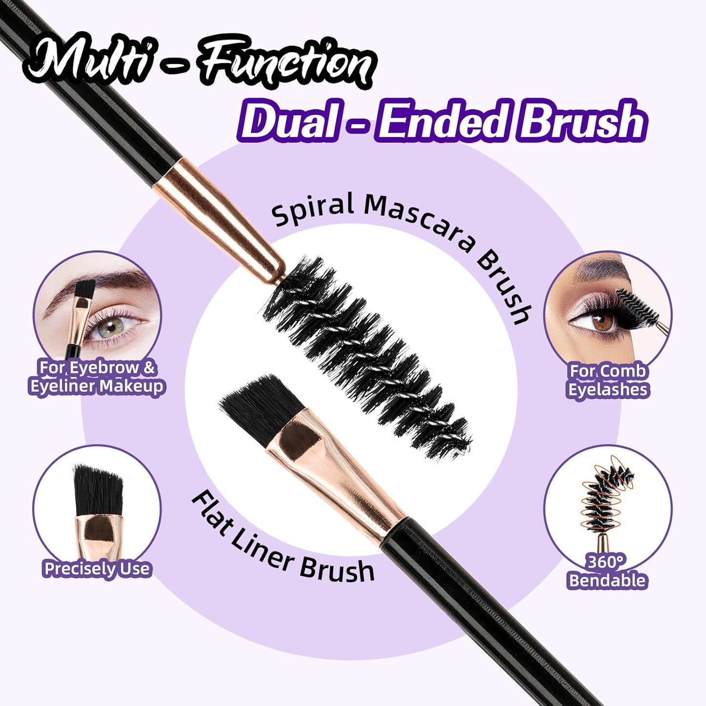 B&Qaugen B&Q Lash Extension Kit 3D Thick Lash Clusters Kit 280pcs Eyelash Extension Kit 10-18mm 90D D Curl DIY Lash Extension Kit with Lash Bond and Seal, Lash Remover (KIT-90D-MIX10-18mm), Black