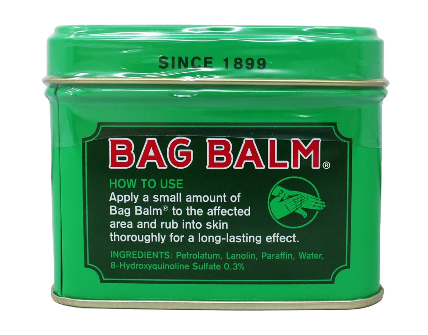 Bag Balm Vermonts Original Moisturizing And Softening Ointment, 8 Ounce (2 Pack)