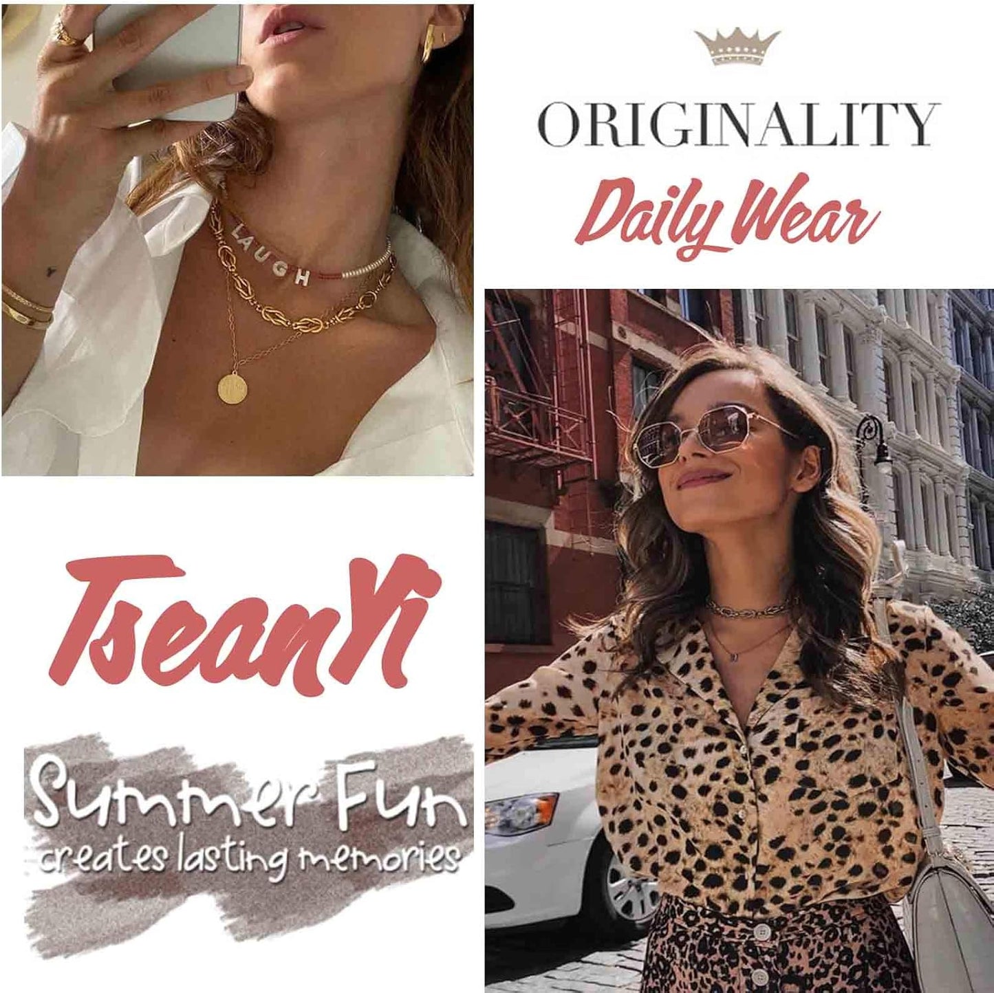 Snake Pendant Necklace Punk Serpent Drop Necklace Vintage Animal Necklaces Chain Jewelry for Women and Girls