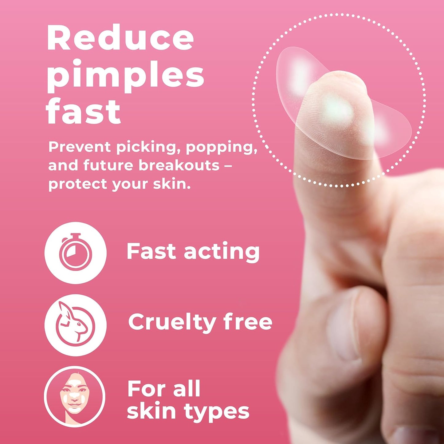 Full Face Pimple Patches (5 Sets), Reduce Pimples On Whole Face Overnight, Hydrocolloid Acne Mask, Pimple Patches, Large Acne Patches, Full Face Hydrocolloid Mask