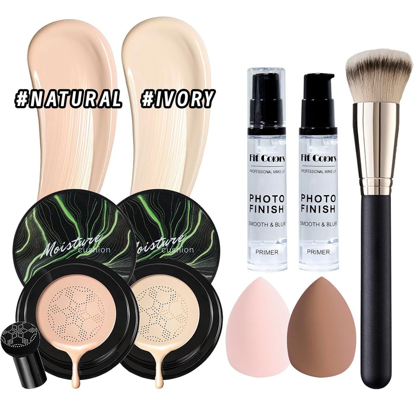 Makeup Set Kit for Women Full Kit, Makeup Present for Women Teen Girl, Eyeshadow CC Cream Face Primer Brush 3 in 1 Palette Lip Gloss, Eyebrow Soap Mascara Eyeliner Makeup bag