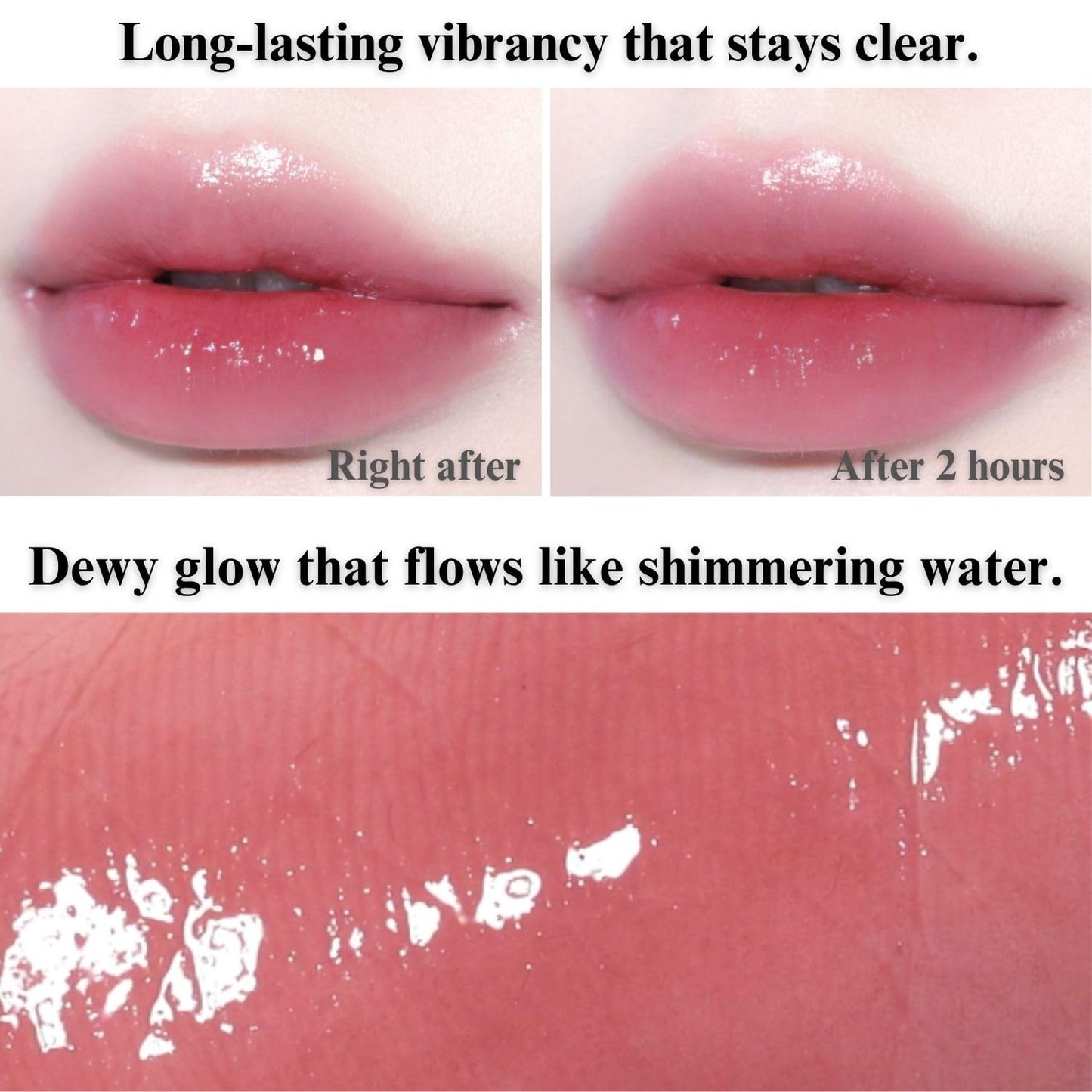 BBIA Glow Tint – Lip Plumping Volumizing Glossy & Glowy Lip Stain Naturally Moisturizing Comfortable Texture Lightweight Long-Lasting Vivid Color Non-Sticky Korean Makeup (21 BLOOM, Pack of 1)