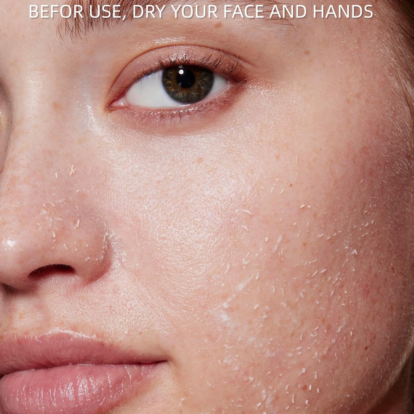 Vitamin C Face Scrub Face Exfoliator Cream Brightening Facial Scrub Exfoliating Facial Wash Microdermabrasion Facial Scrub, Gently Exfoliate Dirt and Dead Skin Cells, Improve Dark Spot, 140g/5oz