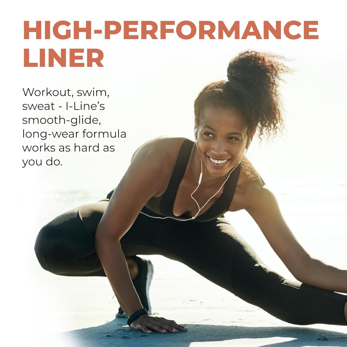 Beauty For Real I-Line 24-7 Eyeliner, Heaven?s Door - Rose Gold Pink Shimmer - Long-Wearing, Waterproof Gel Formula - Safe for Sensitive Eyes & Contact Lens Wearers - 0.01 oz