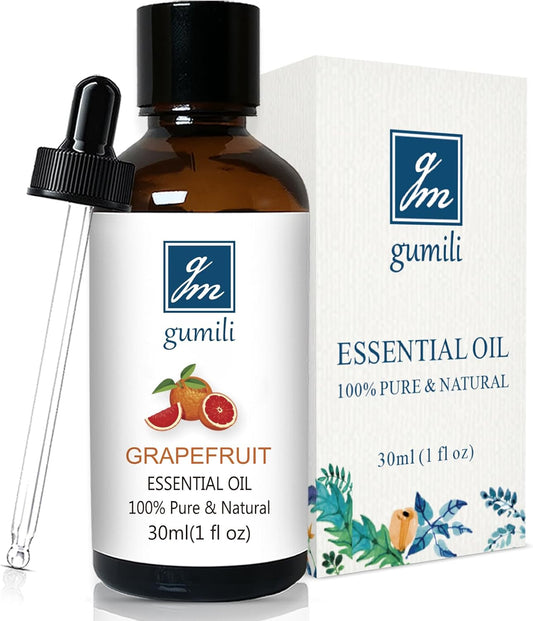 Grapefruit Essential Oil 1 Oz - 100% Pure Grapefruit Oil for Skin, Hair, Diffuser & Cleaning, Natural Citrus Aroma