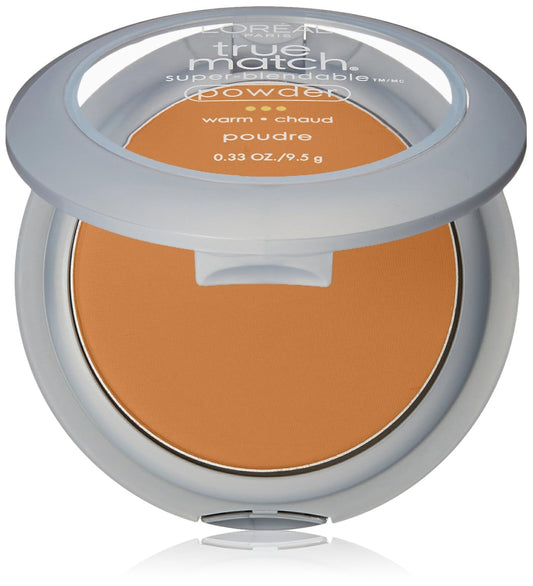 L'Oréal Paris True Match Super-Blendable Powder, Creme Cafe, 0.33 oz.