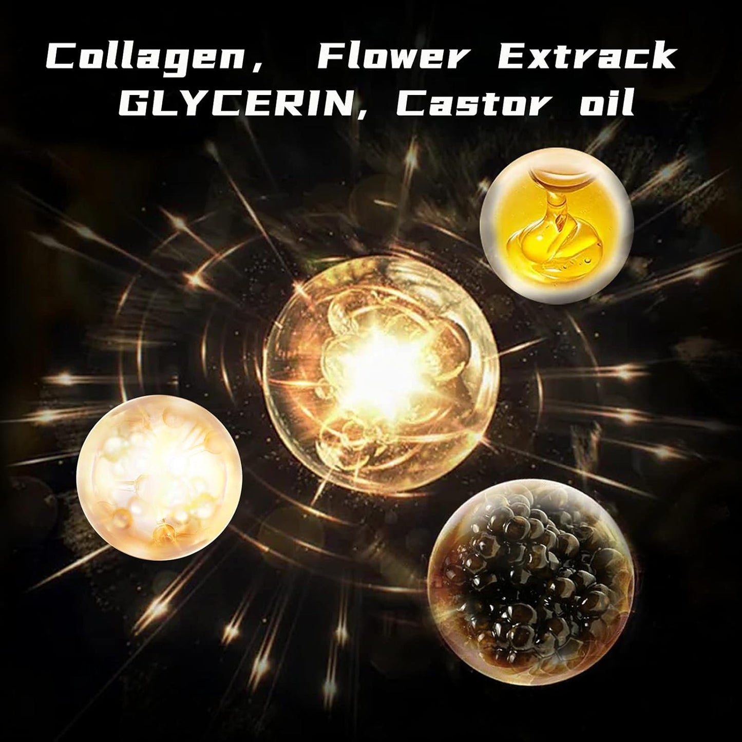 Adofect 30 Pairs Black Collagen Under Eye Mask Anti-Aging Hyaluronic Acid Eye Patches for Moisturizing & Reducing Dark Circles, Luxury Gift for Women and Men, Black