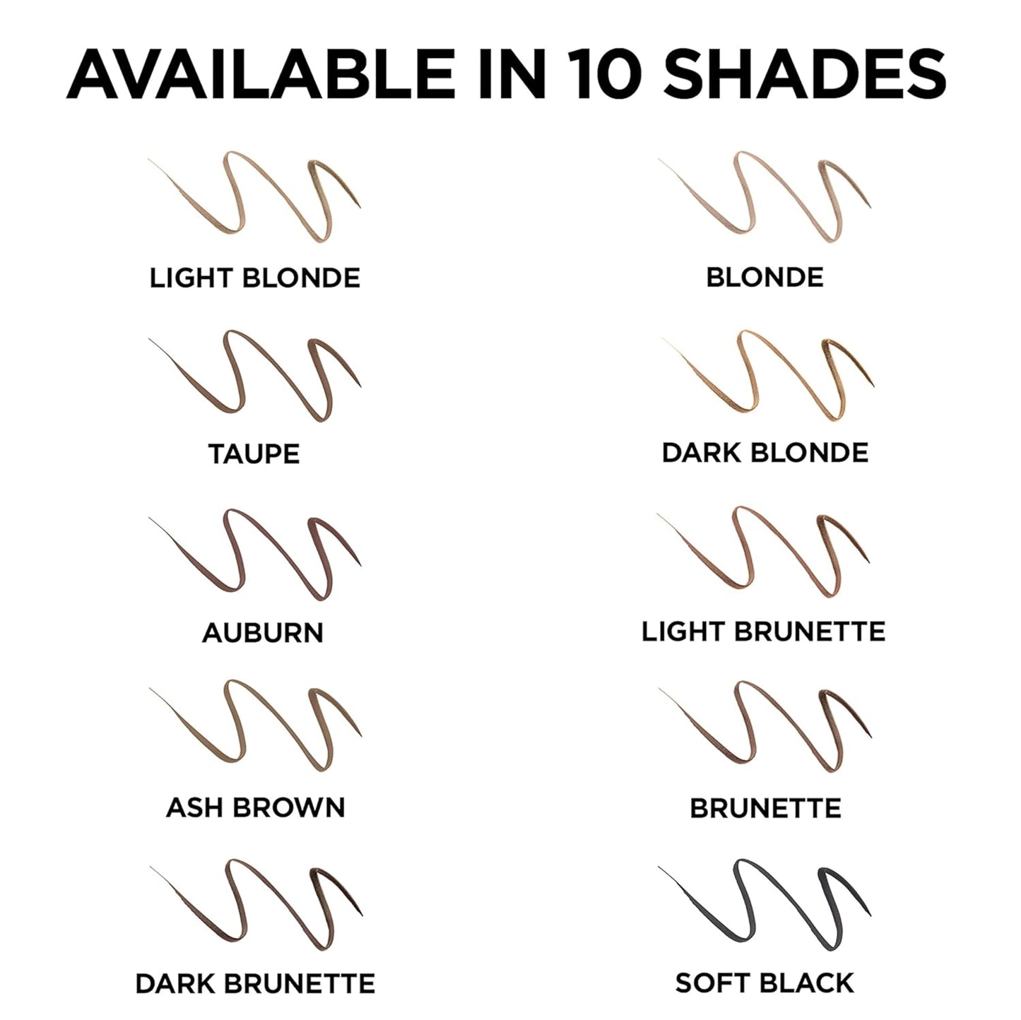 L'Oreal Paris Makeup Brow Stylist Definer Waterproof Eyebrow Pencil, Ultra-Fine Mechanical Pencil, Draws Tiny Brow Hairs and Fills in Sparse Areas and Gaps, Auburn, 0.003 Oz