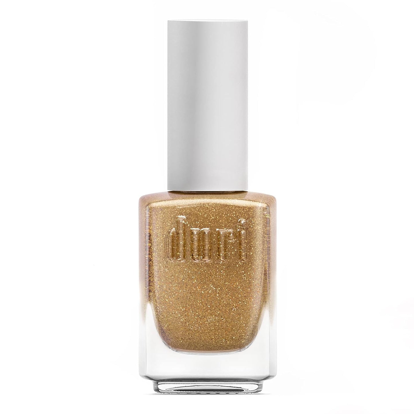 duri Nail Polish, 178 All that Glitters, Festive and Stylish Gold Glitter, Semi-Sheer Coverage, Lasting, Quick Drying, 0.45 Fl Oz