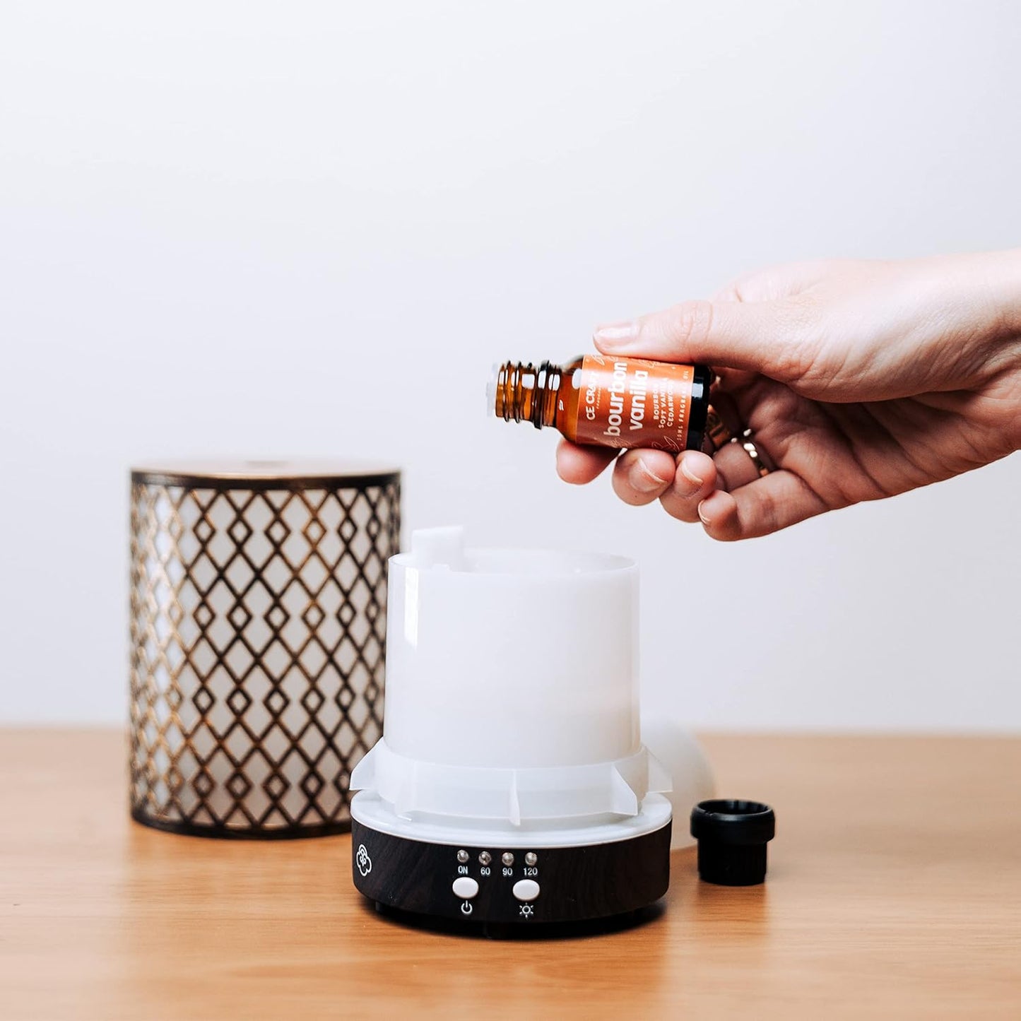 CANDECraftCo Premium Fragrance Oil – Diffuser Oils Fragrances Scented for Home, Candle Soap Making Supplies, Aromatherapy Blends for House (0.34 Fl Oz) (2-Pack, Bourbon Vanilla)