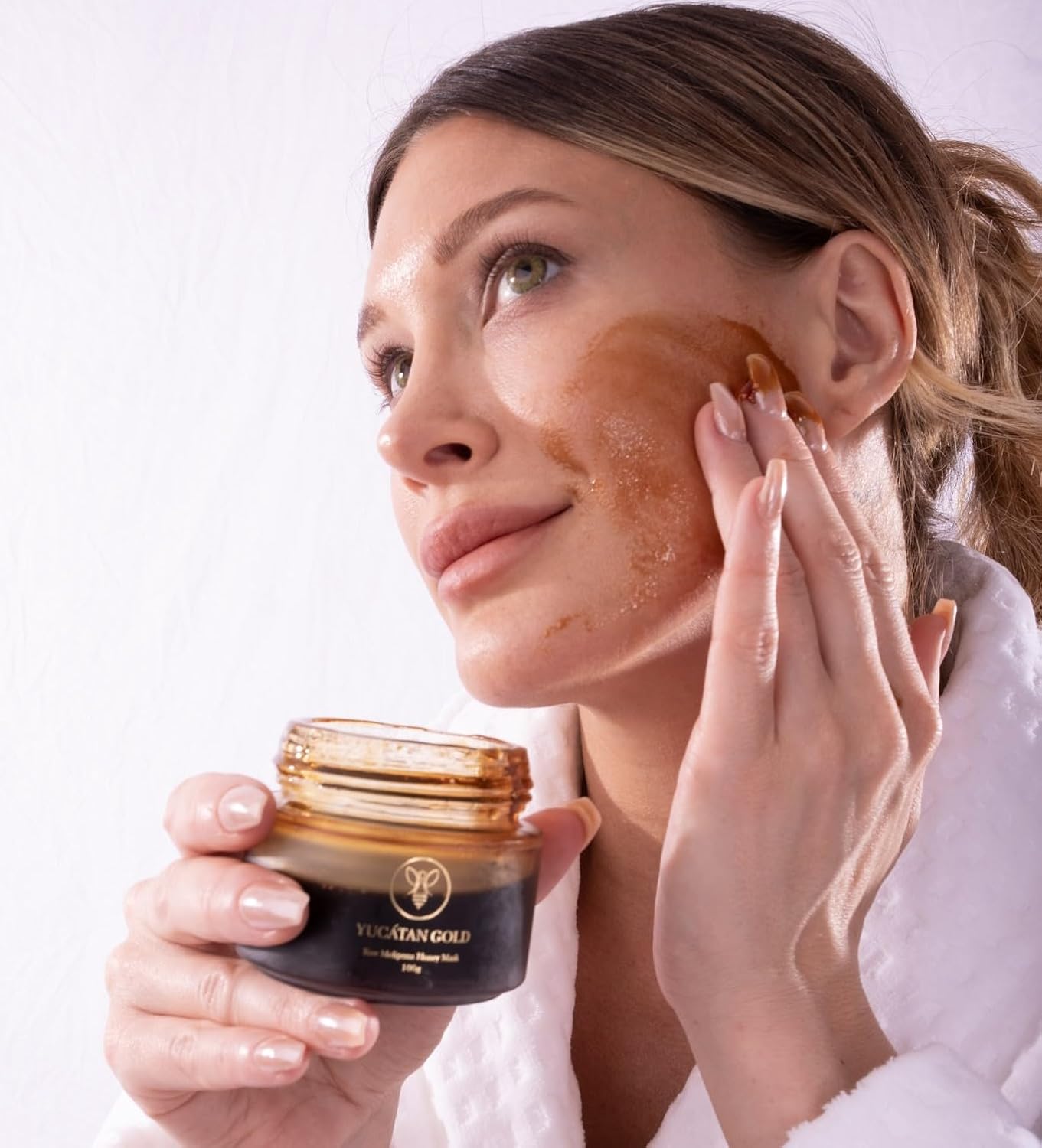 Melipona Honey Face Mask – The All-Natural Solution for Dry Skin, Fine Lines & Youthful Glow With Enzymes & Antioxidants – Soothes Skin After Sun Exposure – Gentle Moisturizer for Sensitive Skin