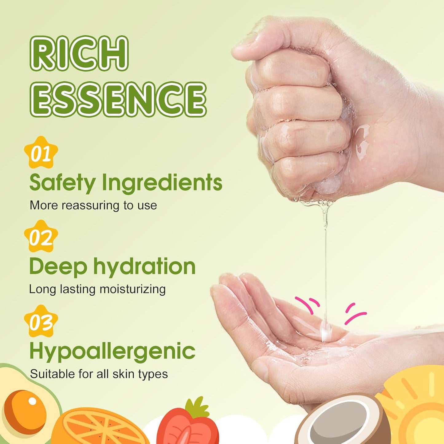 56 Pack Fruit Collagen Face Masks Skincare for Teens Girls, Sheet Face Mask Skin Care for Kids, Bulk Hydrating Facial Masks for Women, Face Mask Set for All Skin Types, Birthday Party Spa Gifts