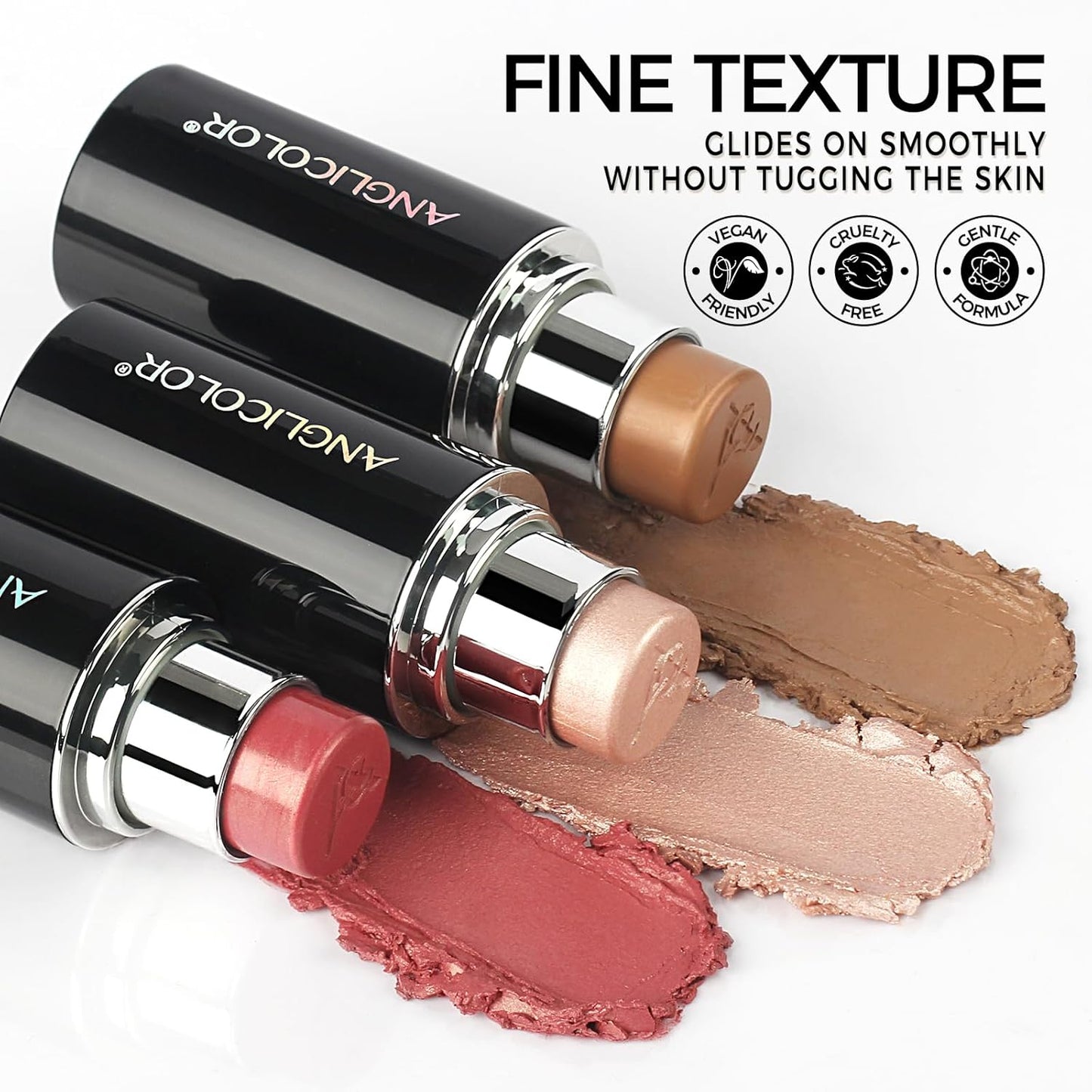 Contour Stick, Long Lasting, Cream Contour, Smooth, Blendable, Contour Stick Makeup, Floral Fragrance, Hydrating, Define 3D Contouring, Better for Fair Skin