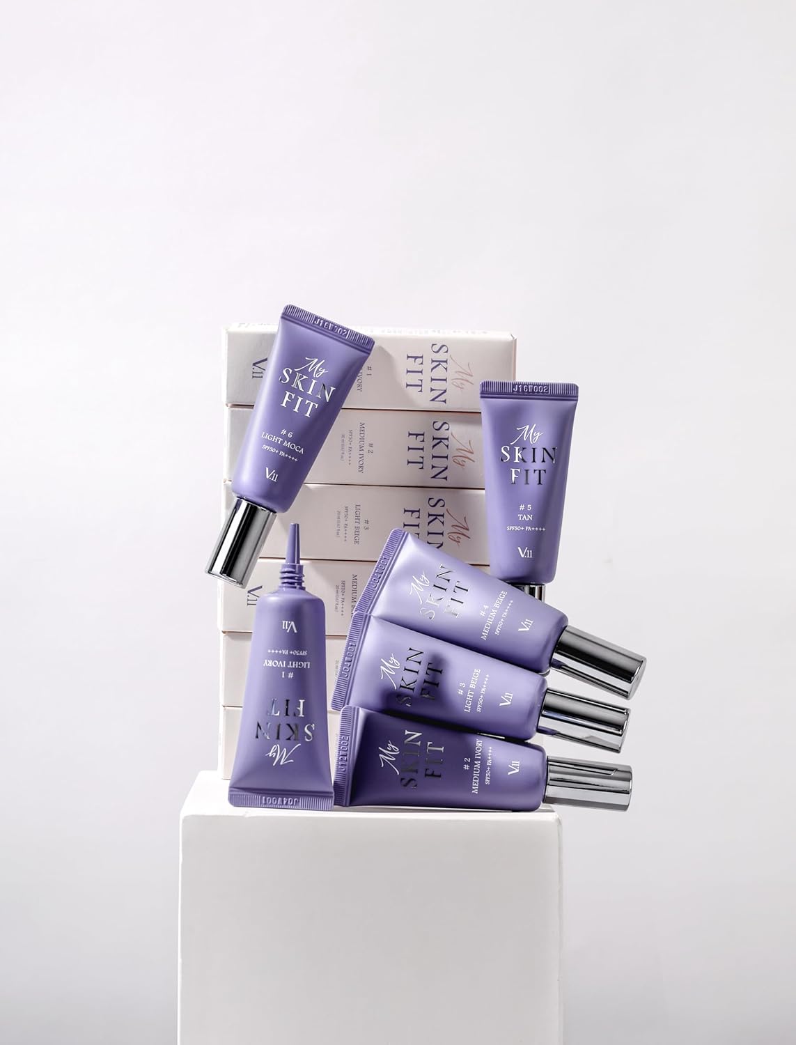 My Skin Fit BB Cream, Medium Beige, Anti-Aging Adenosine & Collagen Booster, 0.67 fl.oz