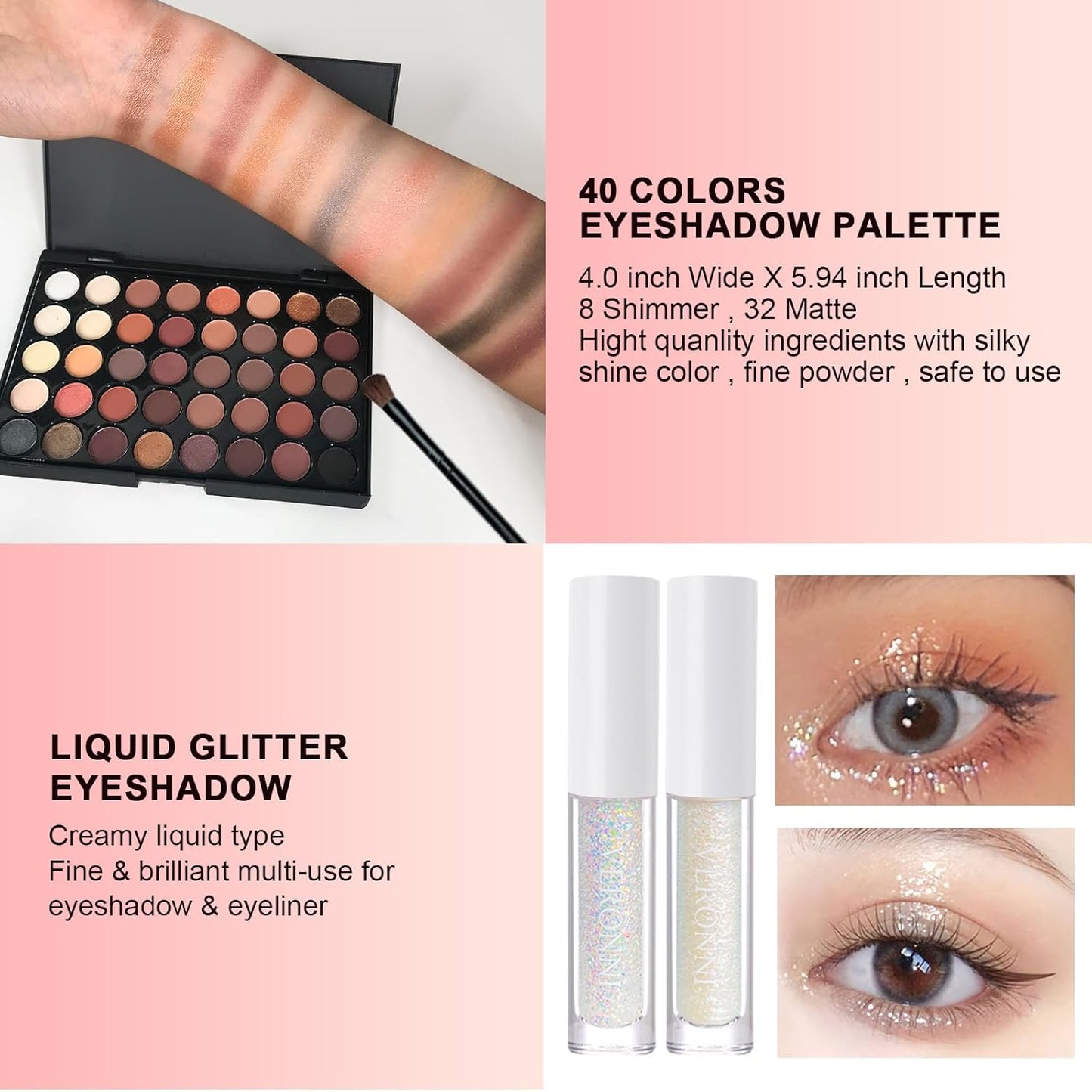 VERONNI Makeup Set,All In One Makeup Kit for Women Full Kit,Multipurpose Women's Makeup Sets,Beginners and Professionals Alike,Easy to Carry (Kit 011 (22pcs))