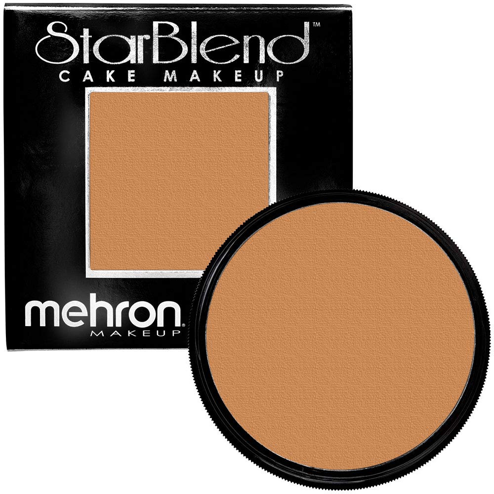 Mehron Makeup StarBlend Cake (2 oz) (Light Khaki)