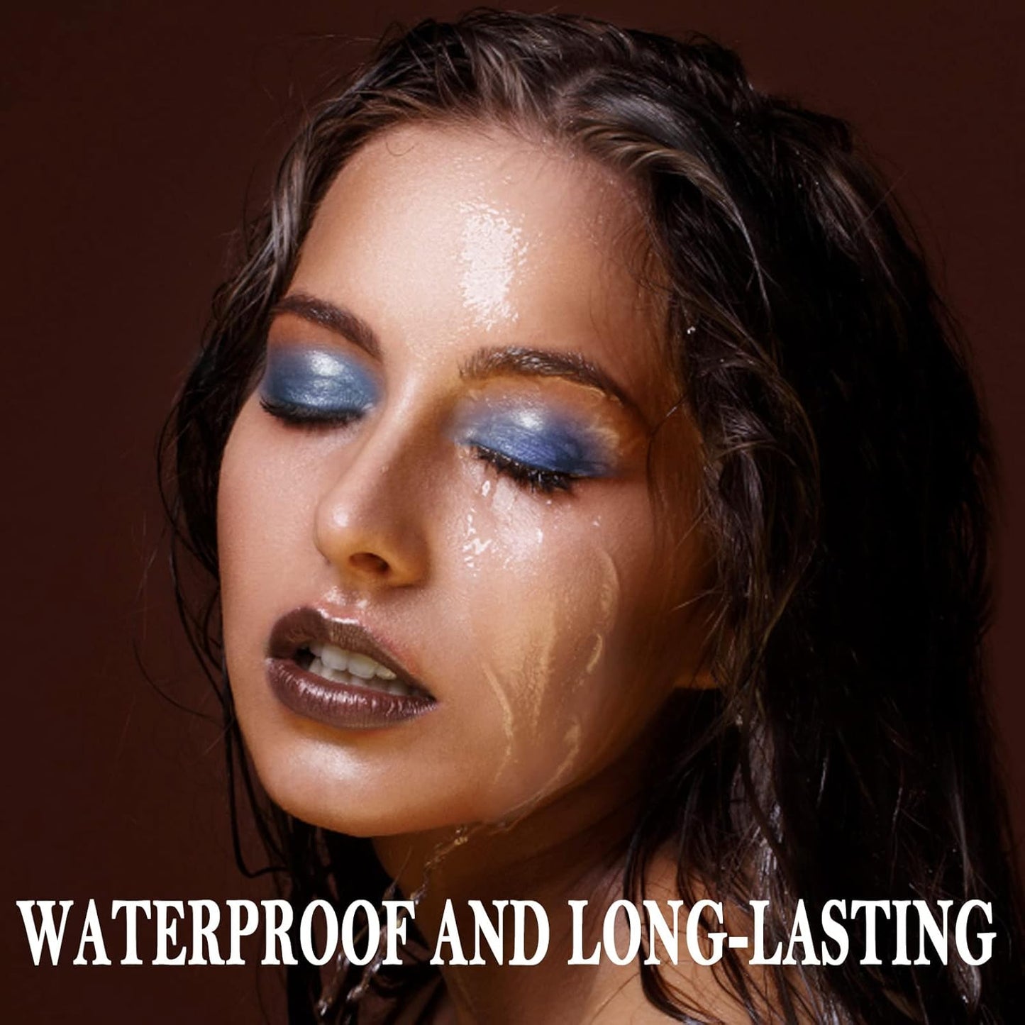 Boobeen Waterproof Eyeshadow Stick Crayon Shimmer Cream Pen Create Glitter Eye Makeup, Easy to Use (13#)