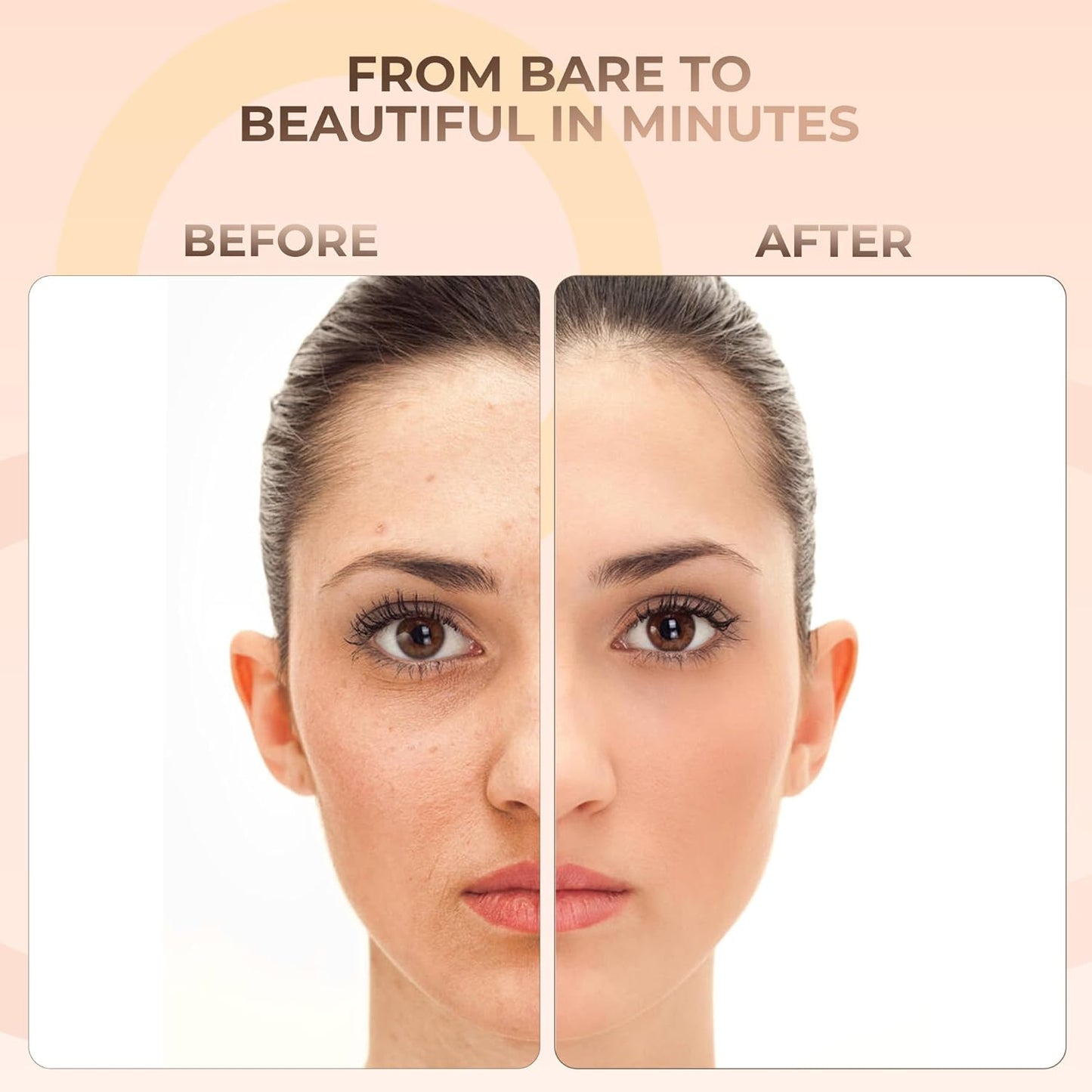 Foundation Powder Refill (Warm) (12 Gram Bag) By Sweet Face Minerals, Lightweight Mineral Loose Makeup Powder with SPF 20, Full Coverage Flawless Finish, Talc-free, Cruelty-Free, Refillable Pouch