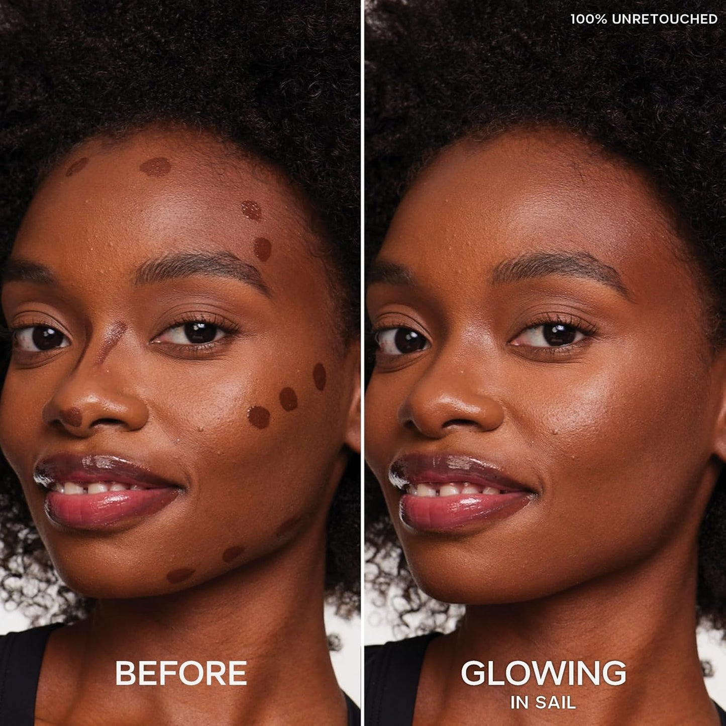 Saie Dew Bronze - Hydrating Liquid Bronzer Stick For a Sun Kissed Glow - Liquid Contour Stick Infused with Nourishing Skin Care Ingredients - Sculpted Face Makeup Essential - Sail (0.4 oz)