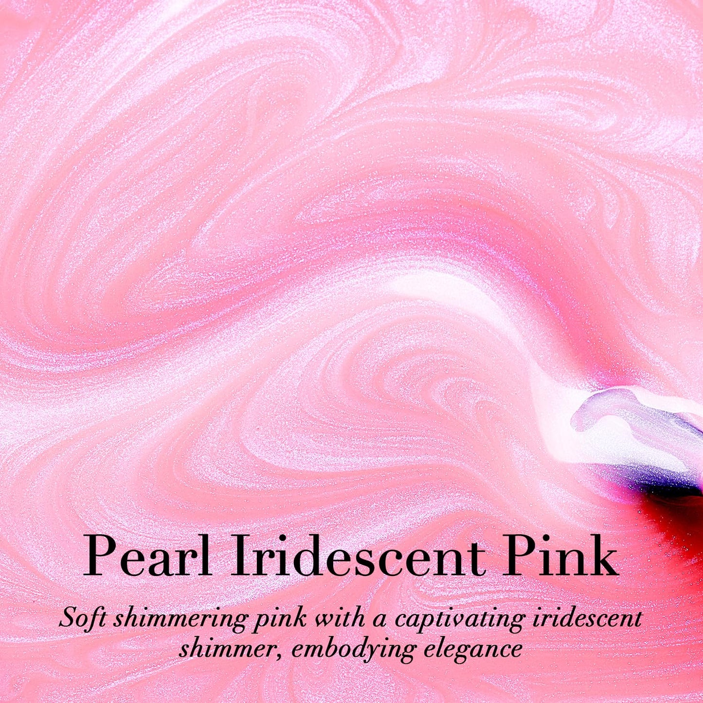 AZUREBEAUTY Pearl Pink Nail Polish Quick Dry Shimmer Light Pink Natural Nail Lacquer Fingernail Polish High Shine Salon-Quality Women Gift