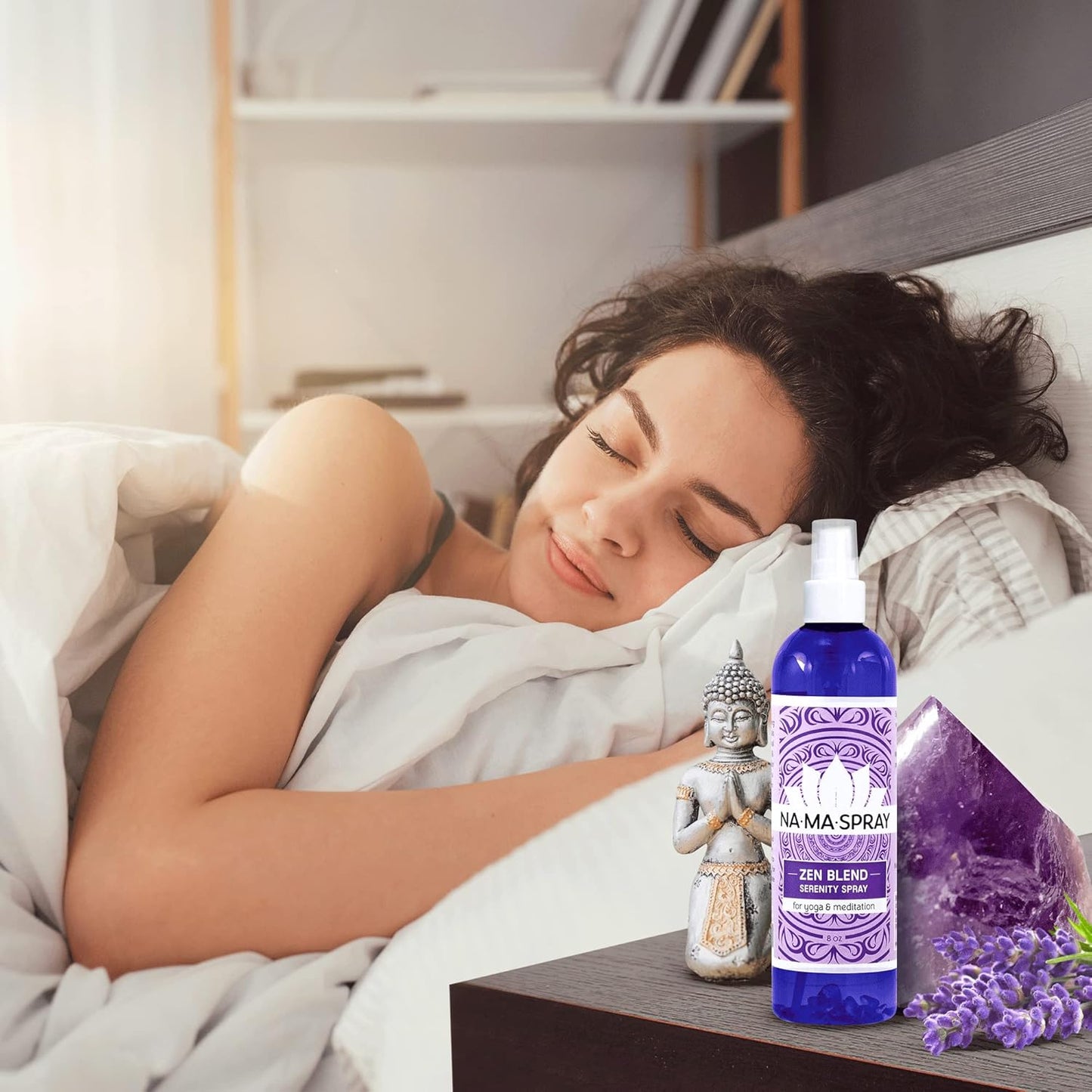 Lavender, Vanilla & Chamomile Aromatherapy Spray - Lavender Spray for Sleep, Room Mist Spray for Aura Cleansing, Spiritual Protection & Tranquility for Positive Energy & Spiritual Gift to Calm & Relax