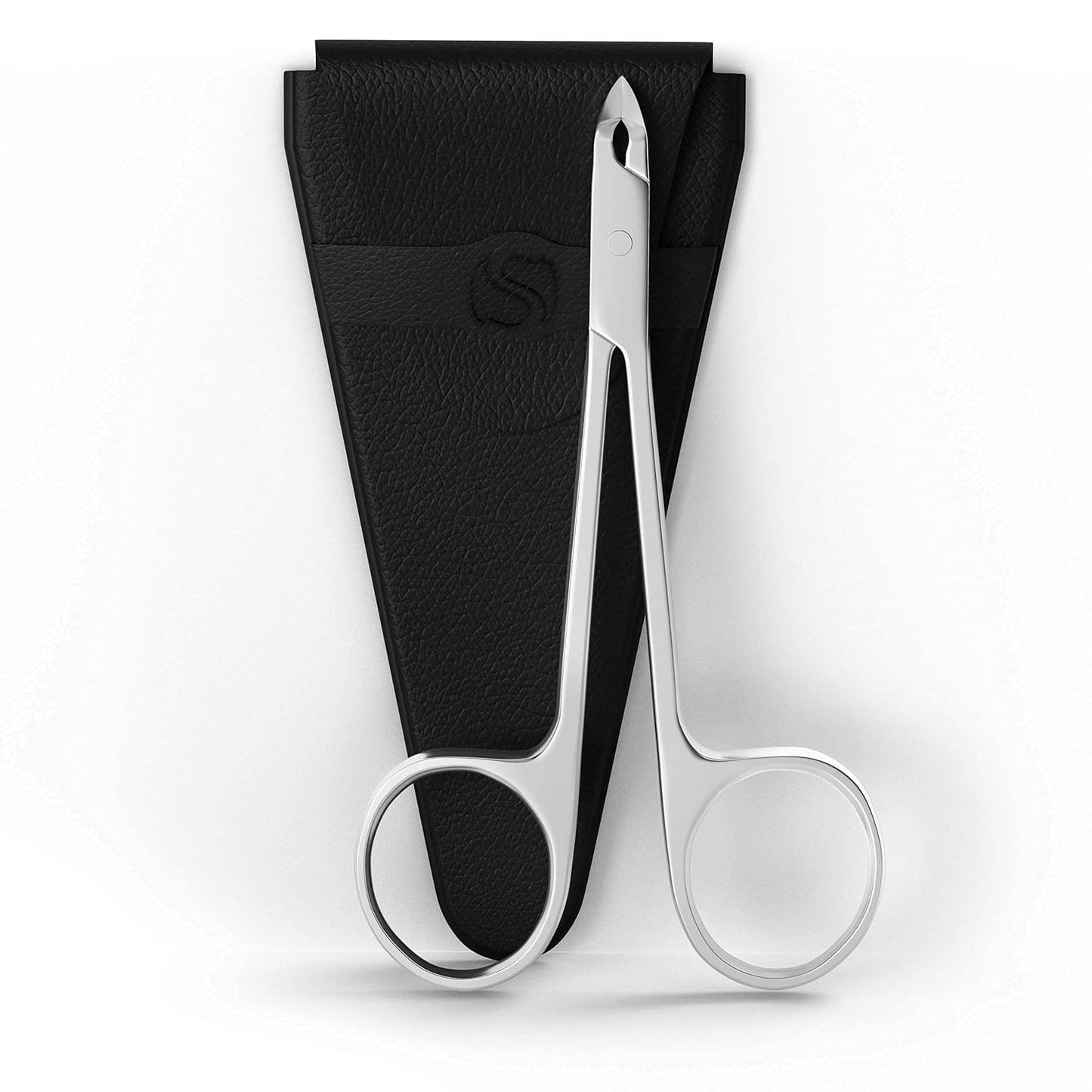 4" cuticle scissors for nails cuticle trimmer, cuticle nippers professional, cuticle clippers professional, cuticle scissors extra fine curved, cuticle cutter & cuticle remover for nails.