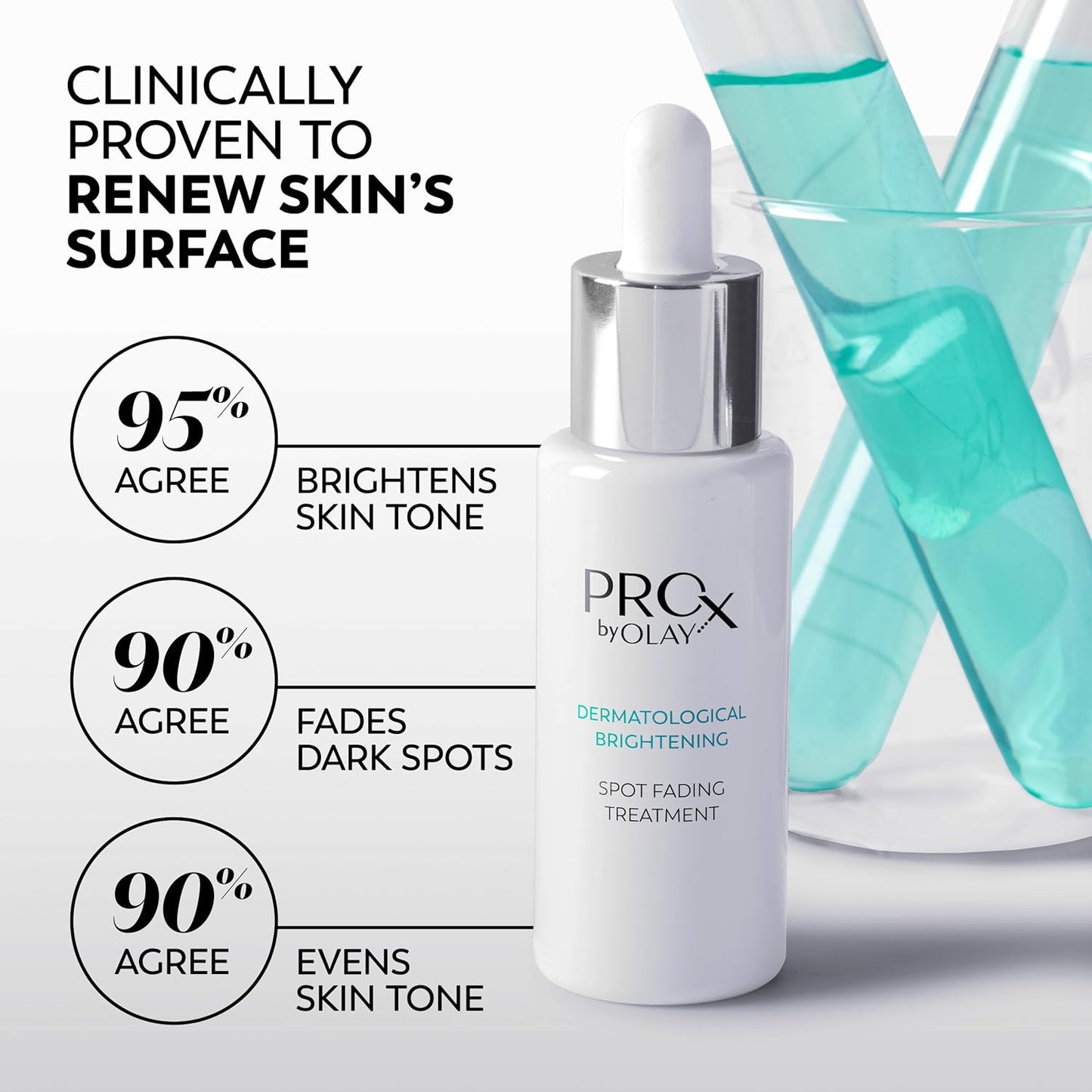 Olay Pro-X Dermatological Even Skin Tone Spot Fading Treatment Serum, 1.3 oz