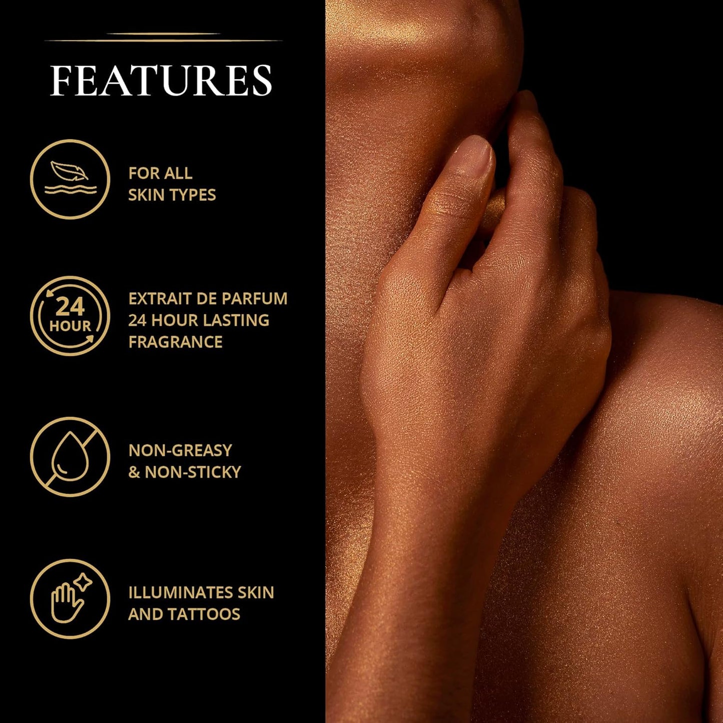 LUXURY LIFE BUTTER - Irresistibly Scented Body Butter with Hyaluronic Acid for Ultimate Moisture. Hydrates for a Non-Greasy Glamorous Glow (Dessert, Presidential and Peach Smoke)