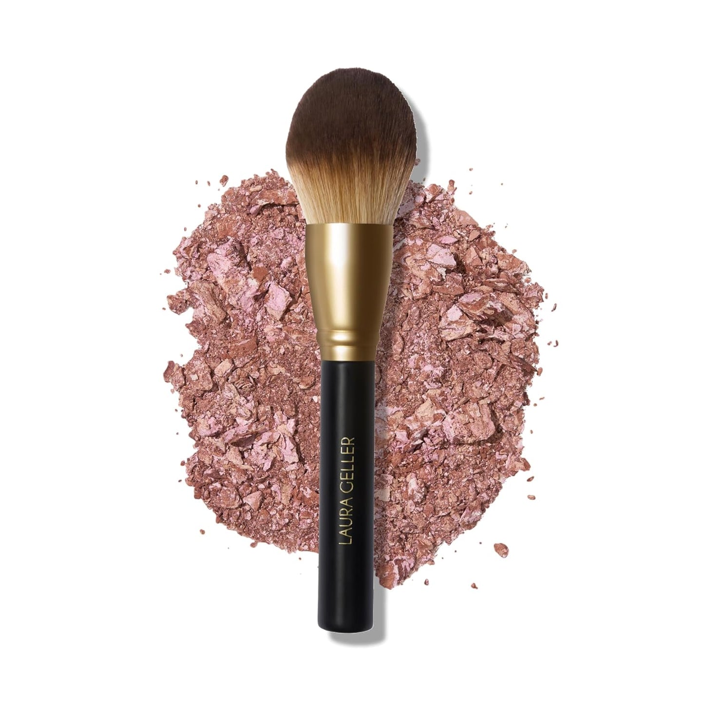 LAURA GELLER NEW YORK Classic Bronzer Brush | Fluffy Powder Brush, Contour & Define, Vegan Bristles