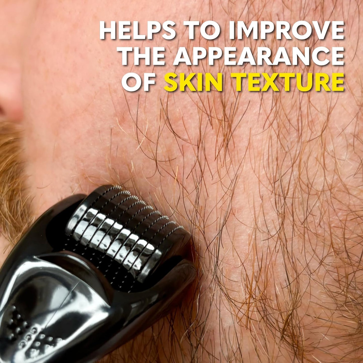 The Beard Club Beard Growth Kit - Derma Roller, Beard Growth Oil, Sandalwood Balm, Comb - Gift Set