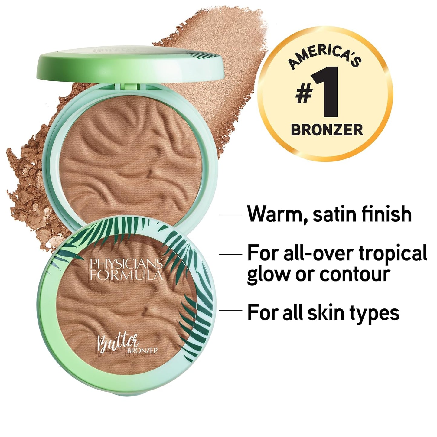 Physicians Formula Mineral Wear Talc-Free Loose Powder and Murumuru Butter Bronzer for Silky Luminous Glow