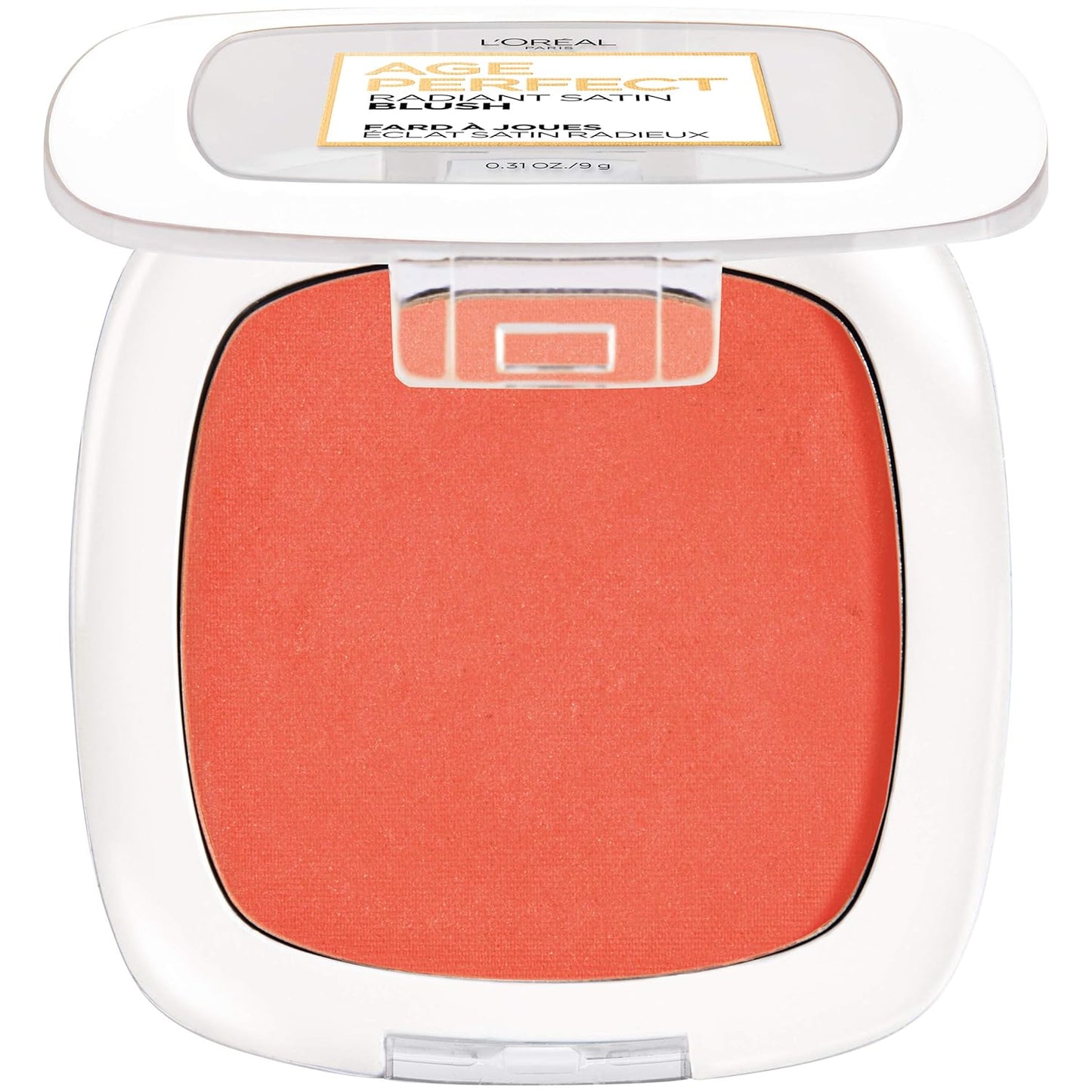 L'Oreal Paris Age Perfect Radiant Satin Blush with Camellia Oil, Marigold